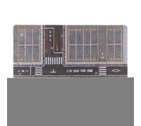 Almohadilla de escritorio | Alfombrilla estética para escritorio de computadora | Hoja de teclado antideslizante a escala 1:64, diseño de estacionamiento para hombres, mujeres, dormitorio, estudio