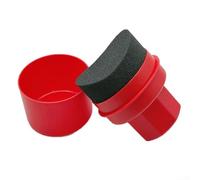 Almohadilla de esponja antideslizante para encerar neumáticos para un manejo estable mientras se aplica el apósito en superficies verticales de neumáticos (flexión roja)