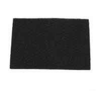 Almohadilla de esponja para filtro de acuario de 200 x 300 x 12 mm, espuma impregnada de carbón activado para control de olores de descomposición de residuos de peceras