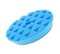 Almohadilla de Esponja para Pulido de Coches y Ruedas, Azul | Aplicación Precisa y Rápida, Superficie Suave Biselada, para Encerado, Ventanas y Carrocería