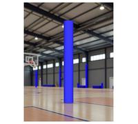Almohadilla de espuma antiimpacto para bastón de baloncesto, protección para todo tipo de clima para postes de gimnasio y parque infantil, mejora la seguridad y durabilidad del jugador