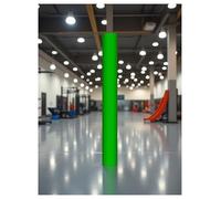 Almohadilla de espuma antiimpacto para bastón de baloncesto, protección para todo tipo de clima para postes de gimnasio y parque infantil, mejora la seguridad y durabilidad del jugador