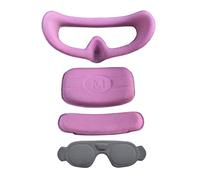 Almohadilla de espuma de silicona con esponja para ojos, cubierta protectora para gafas de sol, 3 gafas, espuma de repuesto suave