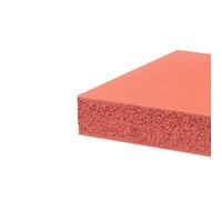 Almohadilla de Espuma de Silicona, Tablero de Espuma Silicona 500 x mm, Resistente al Calor, Esponja, Caucho sílice(500x500x4mm)
