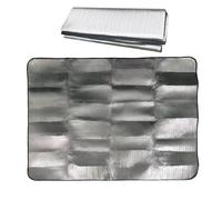 Almohadilla de espuma para camping, almohadilla reflectante para tienda de campaña, lámina de espuma portátil de doble cara película de aluminio para picnic, viajes, viajes al aire libre, senderismo