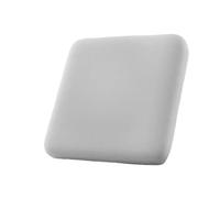 Almohadilla de espuma para sofá silla de oficina con cojín espuma 4 cm | Apoya la cintura, alivia el dolor al estar sentado durante mucho tiempo, funda lavable(Grey)