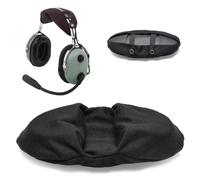 Almohadilla de espuma súper suave para auriculares de aviación David Clark serie H10, modelo H-PC y modelo H-USB, auriculares estéreo modelo 10S/DC