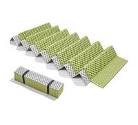 Almohadilla de espuma verde for acampar, colchón plegable celda cerrada, ultraligero, for mochilero, senderismo, impermeable, for dormir al aire libre