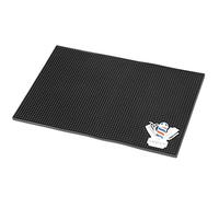 Almohadilla de esterilla para peluquería, antideslizante, almohadilla de silicona, tocador de herramientas de mesa para uso en el salón