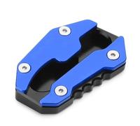 Almohadilla De Extensión De Caballete Lateral Para Pie, Base Agrandada Antideslizante Para Yamaha TMAX560 Tech Max 2020 2021 2022 2023 Tmax 560, Extensor De Soporte(Azul)