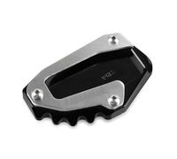 Almohadilla De Extensión De Soporte Lateral CNC Para Motocicleta, Para Ducati Scrambler Full Throttle 2018-2021 2020 Icon Dark 2019-2021, Soporte De Placa De Soporte(Negro)