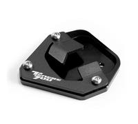 Almohadilla De Extensión Lateral Antideslizante para Pata De Cabra De Motocicleta para Yamaha Tenere 700 2019, XTZ 700 Y T700 (2019-2025) Antideslizante Pie Apoyo(Negro 1)
