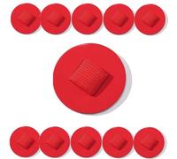 Almohadilla de fieltro para el pelo, base decorativa de 2 pulgadas, para hacer diademas de fiesta de té, decoraciones de boda, adornos para el cabello, base decorativa, pegada de forma segura, no se