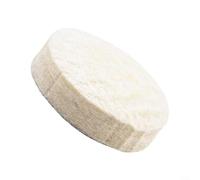 Almohadilla de fieltro para pedal de tambor, de lana blanca, cabeza de martillo de repuesto para Tama Iron para cobra HP200P, accesorio de tambor de patada de 3,4 x 3 cm