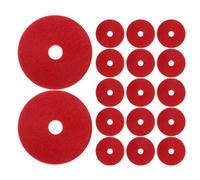 Almohadilla de Fieltro para Platillos Roja, 24 Piezas, Doble Capa