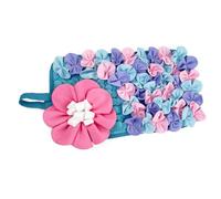 Almohadilla de forraje de animales con diseño de flores, herramienta de entrenamiento para conejos, tabla de alimentación sostenible, herramienta decorativa de enriquecimiento de animales, decoración