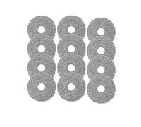 Almohadilla De Fregado, Compatible Con ECOVACS, Compatible Con Deebot, T20, T10, X1 Omni, T30Pro, Omni X2, X1Turbo, T10 Turbo, Accesorios For Aspiradora Robot Con Paño De Fregado.(12PCS)
