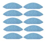 Almohadilla De Fregado, Compatible Con Ecovacs, Deebot Y OZMO. Paño De Limpieza Lavable For Aspiradora Robot U2/U2 Pro.