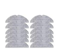 Almohadilla De Fregona Con Doble Vibración For Aspiradora Robótica, Trapos, Piezas, Paños, Accesorios, Compatible Con Roborock, S8, S8PLUS, S8+, S8Pro Ultra Y G20.(12pcs)