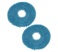 Almohadilla de fregona de felpa para MOVA MOBIUS 60, paños de microfibra HyperClean con tecnología de bloqueo de calor para azulejos laminados de madera, piezas de repuesto lavables a máquina (fregona