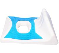 Almohadilla de gel antidecúbito para pacientes postrados en cama, almohadilla suave para prevenir úlceras por cama y reducir la presión, almohada de posicionamiento de cama para el cuidado de ancianos