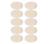 Almohadilla de gel -fricción para ampollas, cojín suave y portátil para tacones altos y calzado ajustado, 44 × 69 mm, paquete de 10 unidades, ideal para prevención y alivio