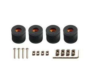 Almohadilla de goma antideslizante para impresora X1C, pies de goma, antivibraciones, uso doméstico y oficina, tapetes protectores deslizantes y arañazos