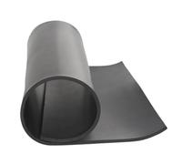Almohadilla de goma Lámina de goma cuadrada negra 500 x mm, grosor 1/2/3/4/5/6, resistente a altas temperaturas, láminas (1 unidad)(6mm)