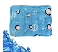 Almohadilla De Hielo CojíN Fresco De Verano,Almohada De Hielo,ColchóN De Hielo,Manta CáLida For Mascotas, Batido De Gel Almohadillas De Hielo De RefrigeracióN Pingüinos 30x40cm