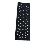 Almohadilla de interfaz de terciopelo suave para pulidores eléctricos y neumáticos, hoja protectora para desigual para molienda de superficie, 70 x 198 mm