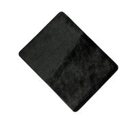 Almohadilla de juego de cartas profesional de franela para , alfombrilla de grande, accesorios mágicos para los amantes del , magos (negro)