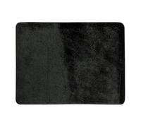 Almohadilla de juego de cartas profesional de franela para , alfombrilla de grande, accesorios mágicos para amantes y magos (negro)