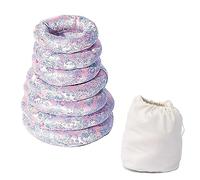 Almohadilla de junta tórica de cuenco de cristal, cojín de brocado de seda hecho a mano for cáliz de cuenco de sonido, cuenco de Chakra, cuenco de canto tibetano (Color : 6-12Inch 7pack)