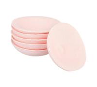 Almohadilla de Lactancia de 6 Uds, Almohadilla de Pecho de Algodón Suave Reutilizable Lavable Portátil para Madres que Amamantan