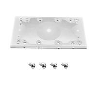 Almohadilla de lijado de 93 x 178 mm compatible con Festool RS300 EQ RS3 LRS93 de 12 agujeros de gancho y bucle placa de molienda de disco de lijado