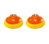 Almohadilla de lijado de con disco flocado para preparación profesional de piedra en amoladoras eléctricas, disco de pulido para amoladora