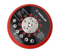 Almohadilla de lijado para Bosch RSM6045 de 6 pulgadas, soporte de respaldo mediano para lijadora GET75 6N, diseño de polvo para lijado fino y trabajos de reparación de laca