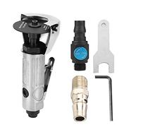 Almohadilla de lijado redonda de alta velocidad ajustable de 3 pulgadas, cortadora neumática, herramienta neumática de corte para metal, acero y aluminio, con interruptor de (Máquina de corte