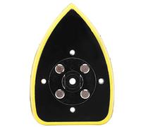 Almohadilla de Lijado Triangular de 70x100 Mm, Bandeja de Lijadora Triangular, Lijadora Universal, Accesorio de Disco de Pulido, Herramienta Oscilante de Potencia ABS,