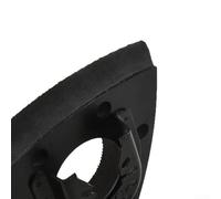 Almohadilla de lijado triangular de 90 mm para cuchillas oscilantes para tareas de lijado fino