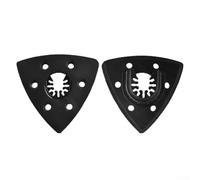 Almohadilla de lijado triangular de 90 mm para hojas de sierra oscilantes que proporcionan lijado detallado para superficies complejas