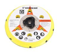 Almohadilla de lijado ventilada de 125 mm con 15 agujeros para pulidora Da con agujeros de emisión de calor compatible con Das-21E de densidad suave media para uso en automóviles y motocicletas