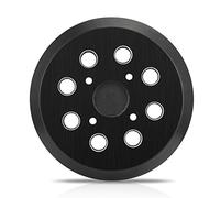 Almohadilla de lijadora para Ridgid, almohadilla de lijadora orbital de 5 pulgadas y 8 agujeros para Ryobi R2600 R2601 de 5 pulgadas, almohadilla de respaldo de gancho y bucle de repuesto para Ridgid