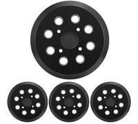 Almohadilla de lijadora para Ridgid, paquete de 4 almohadillas de lijadora orbital de 5 pulgadas y 8 agujeros para Ryobi R2600 R2601 de 5 pulgadas, almohadilla de respaldo de gancho y bucle de