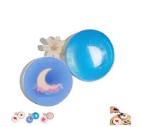 Almohadilla de limpieza de brochas de maquillaje de silicona con jabón, kit de limpieza sólido 2 en 1, juego de jabón limpiador de brochas de maquillaje, limpieza profunda portátil, elimina la