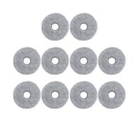 Almohadilla De Limpieza Reutilizable For Fregar, 10/4 Uds., Almohadilla De Limpieza De Tela De Línea Fina, Compatible Con Dreame, For Piezas De Aspiradora Bot L20-Ultra/L20-Ultra X20 Pro(10pcs)