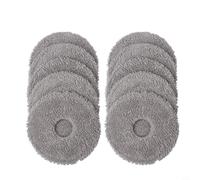 Almohadilla de limpieza triangular lavable para Mova para P50 Pro Ultra P10 - Cabezales de fregona reutilizables Limpieza eficiente del piso, paquete de 10 (10 unidades)