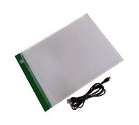 Almohadilla de luz de rastreo, tablero de copia con atenuación continua, panel de dibujo táctil lateral para transferencia de bocetos, caja de luz de uso portátil delgado, escritorio de, de de
