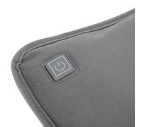 Almohadilla de mano calefactora, alivio del dolor eléctrico de la almohada calefactora de 28 x 19Cm 10W para el hogar para el invierno(grey)