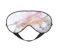 Almohadilla de mármol de oro blanco Mármol rosa, Cubreojos completos Antifaz bloqueador de luz Antifaz para dormir Antifaz suave con los ojos vendados Noche